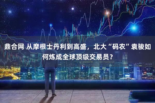 鼎合网 从摩根士丹利到高盛,北大“码农”袁骏如何炼成全球顶级交易员?